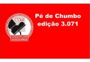 Pé de Chumbo edição 3.071 (Urbano I (São José e Jacareí))