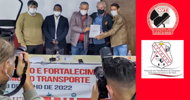 Sindicato se filia à FTTRESP (Federação dos Trabalhadores em Transportes Rodoviários dos Estado de São Paulo)