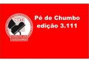Pé de Chumbo edição 3.111 (Acordo Utile (Cruzeiro, Lorena, Piquete e Cach.Paulista) 2022/2023)