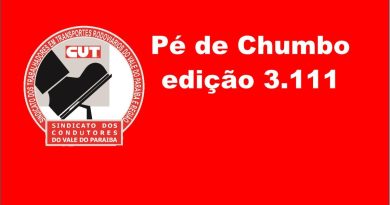 Pé de Chumbo edição 3.111 (Acordo Utile (Cruzeiro, Lorena, Piquete e Cach.Paulista) 2022/2023)